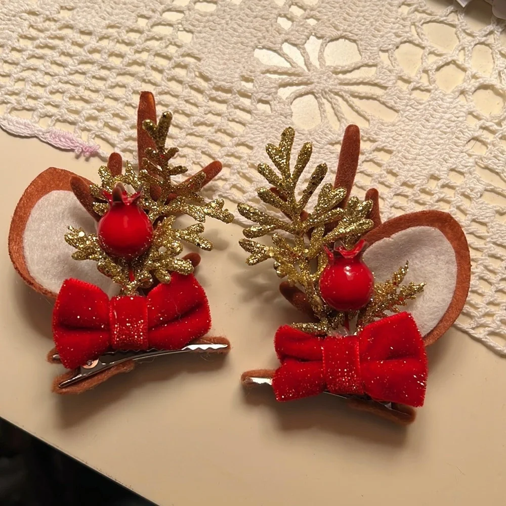 Holiday Hair Clips
